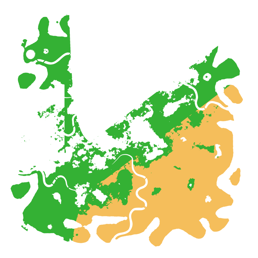 Biome Rust Map: Procedural Map, Size: 5000, Seed: 37253212