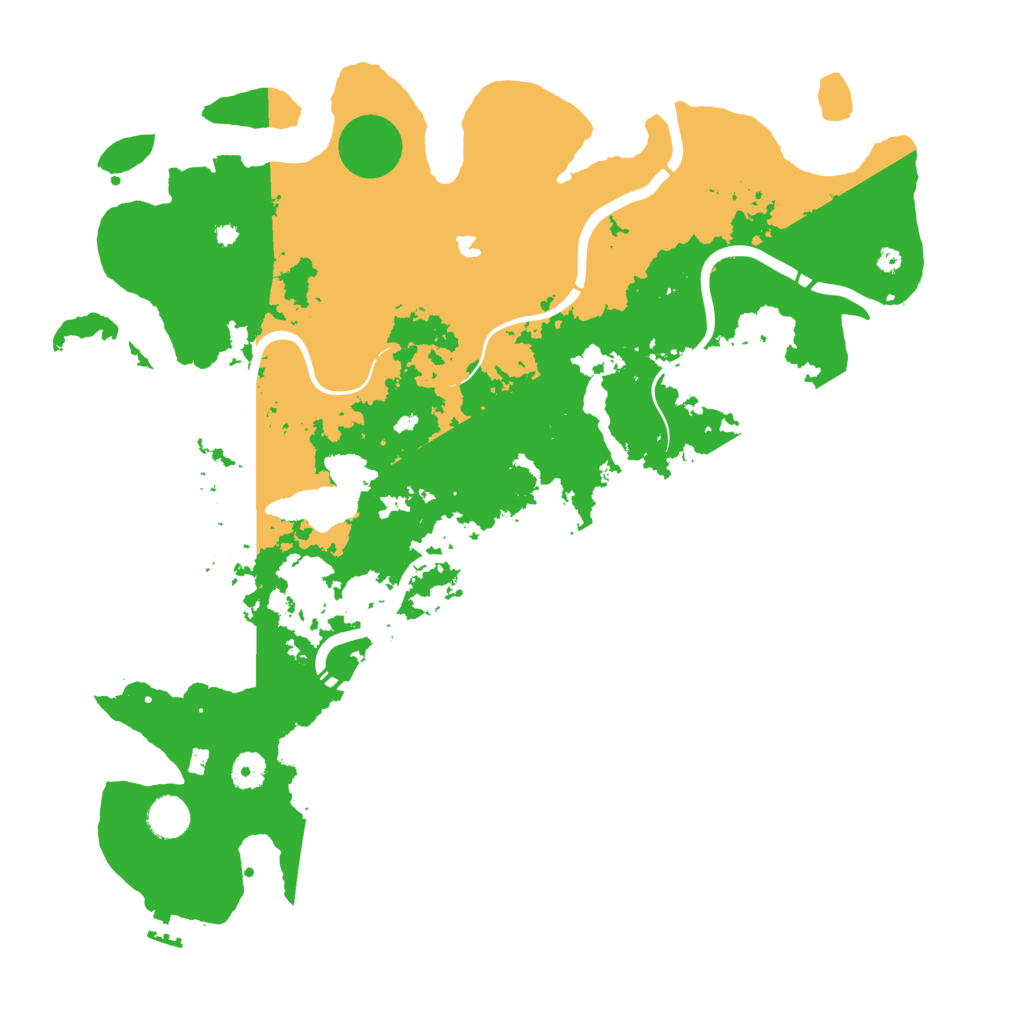 Biome Rust Map: Procedural Map, Size: 4250, Seed: 797199303