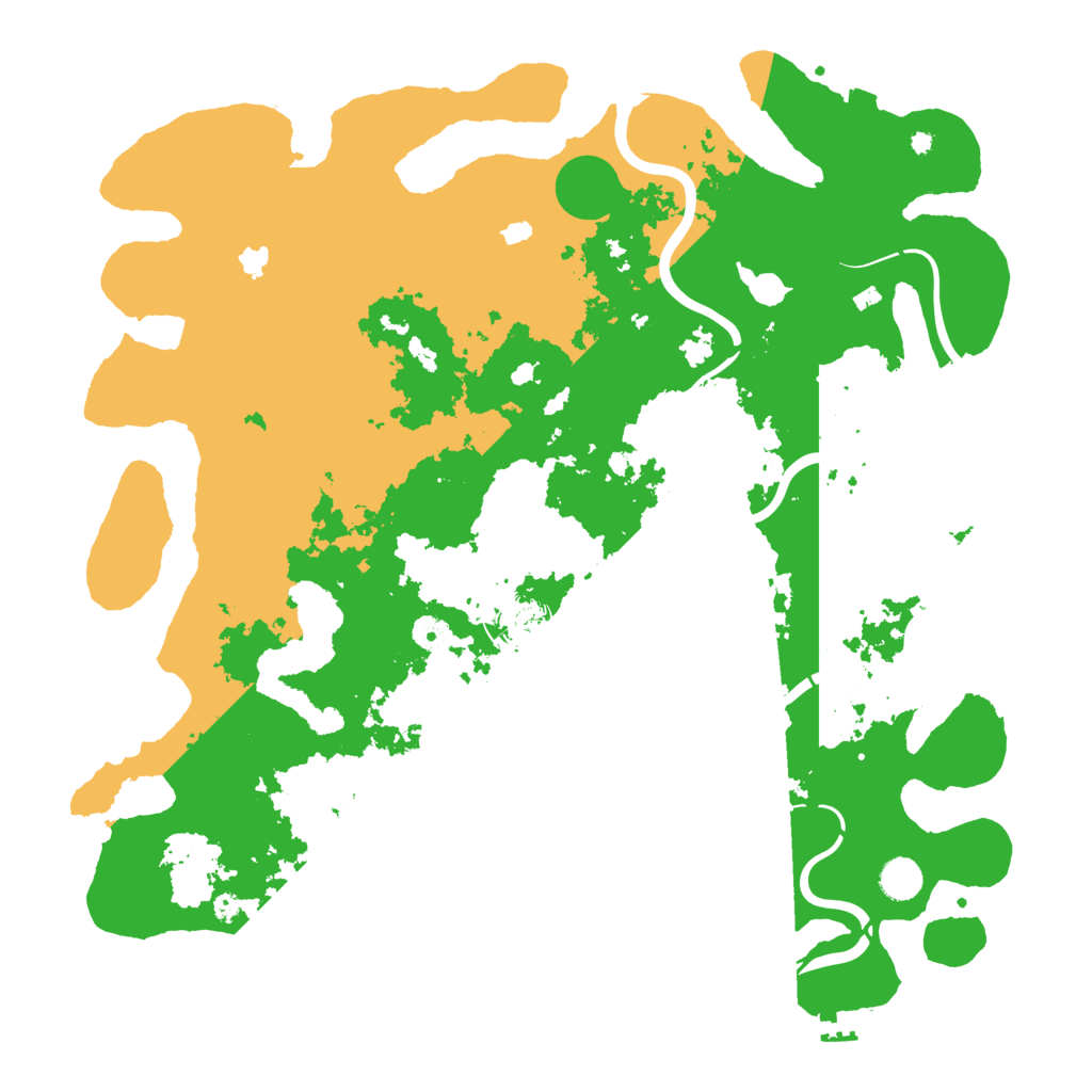 Biome Rust Map: Procedural Map, Size: 4500, Seed: 1850862576