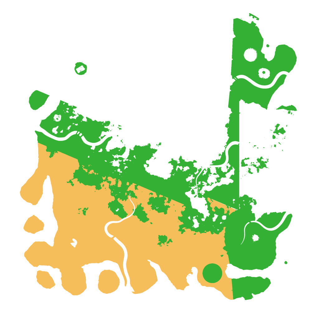 Biome Rust Map: Procedural Map, Size: 4300, Seed: 96440742