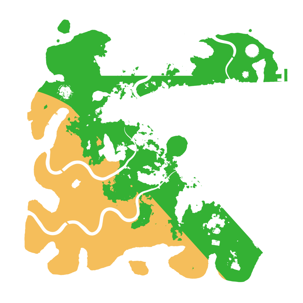 Biome Rust Map: Procedural Map, Size: 4000, Seed: 32158874