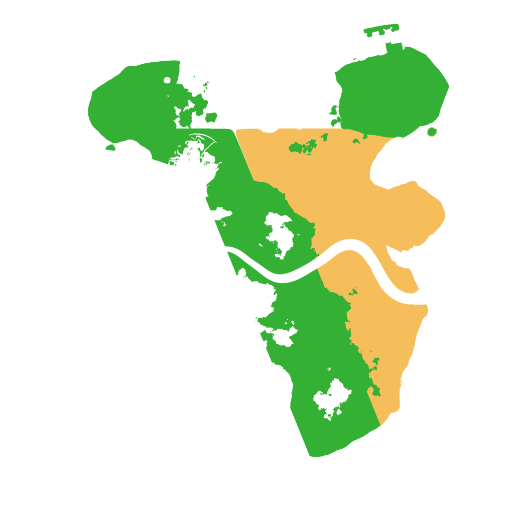 Biome Rust Map: Procedural Map, Size: 2225, Seed: 1884012084