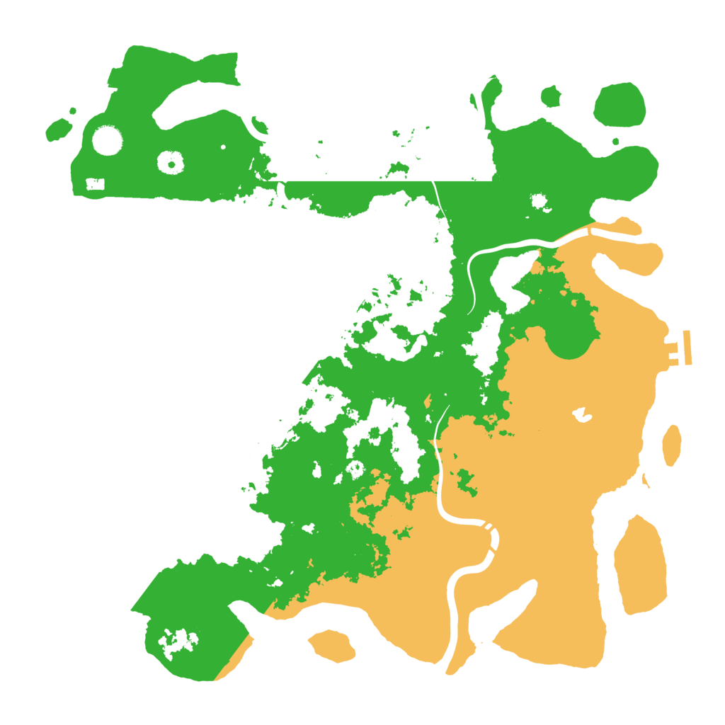 Biome Rust Map: Procedural Map, Size: 4250, Seed: 1612817913