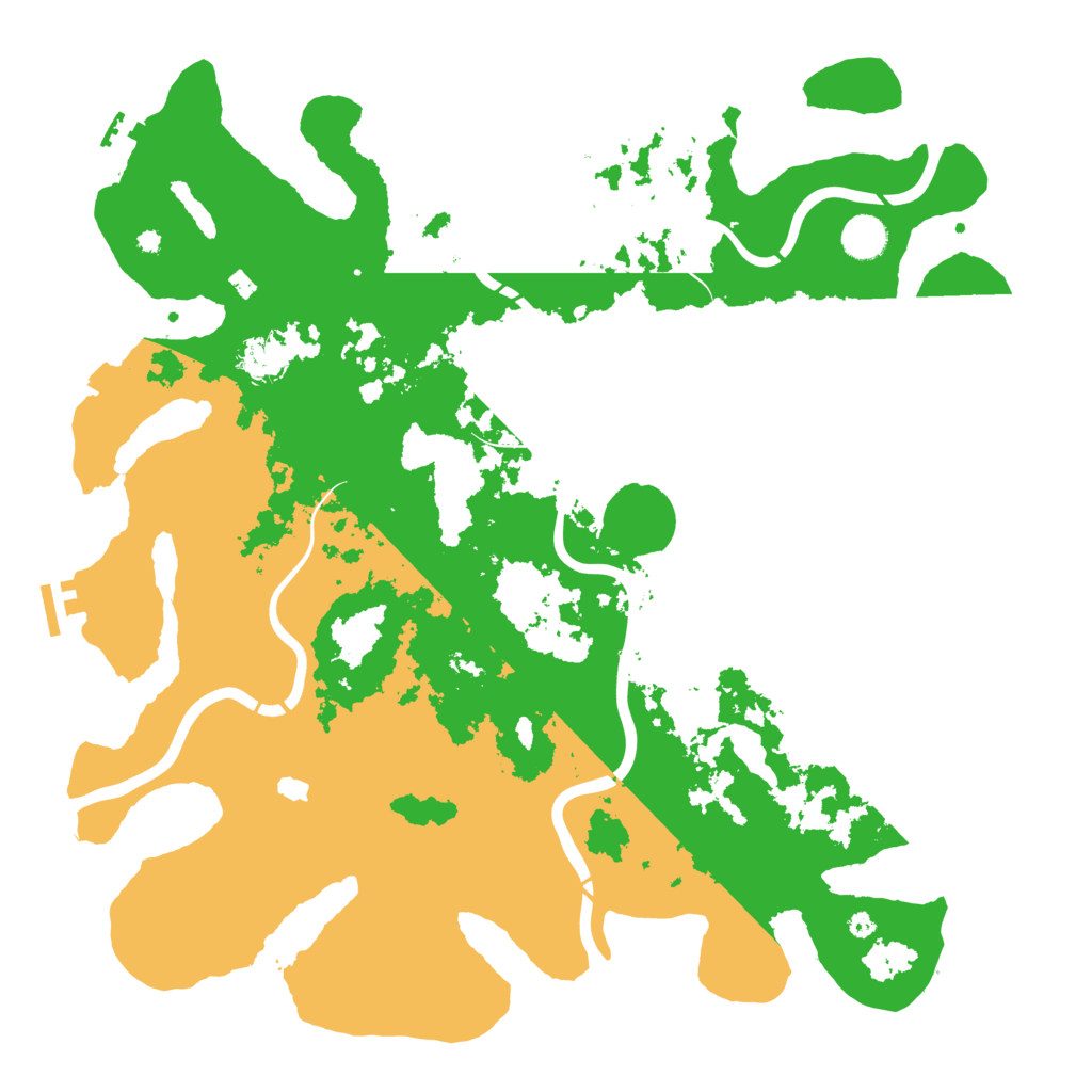 Biome Rust Map: Procedural Map, Size: 4250, Seed: 1159597103