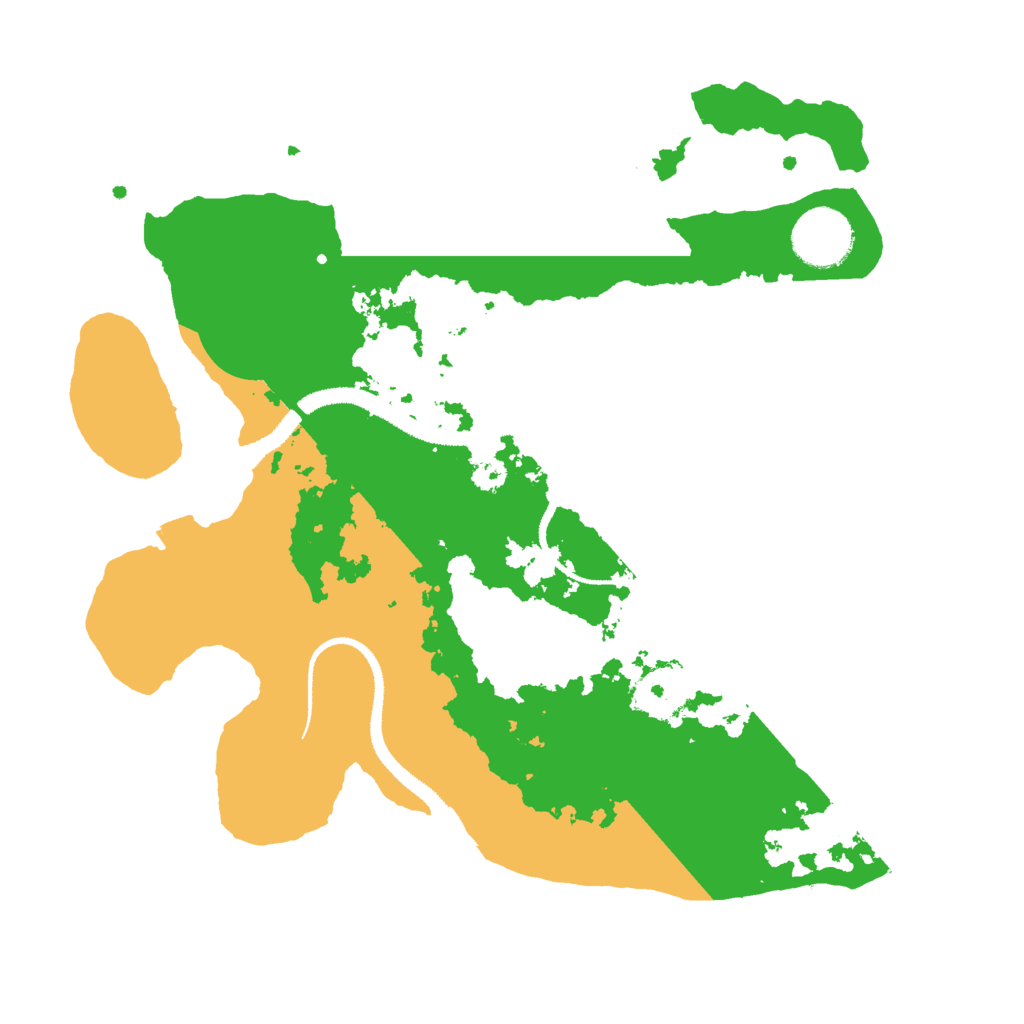 Biome Rust Map: Procedural Map, Size: 3000, Seed: 1974910435