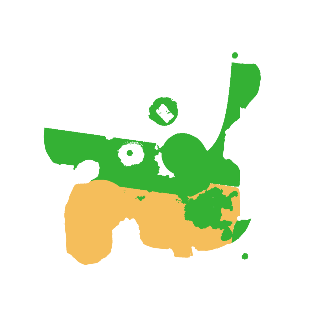 Biome Rust Map: Procedural Map, Size: 2000, Seed: 1972168122