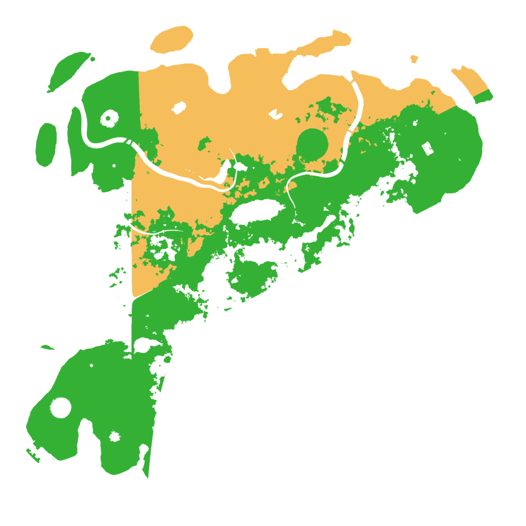 Biome Rust Map: Procedural Map, Size: 4500, Seed: 2044984750