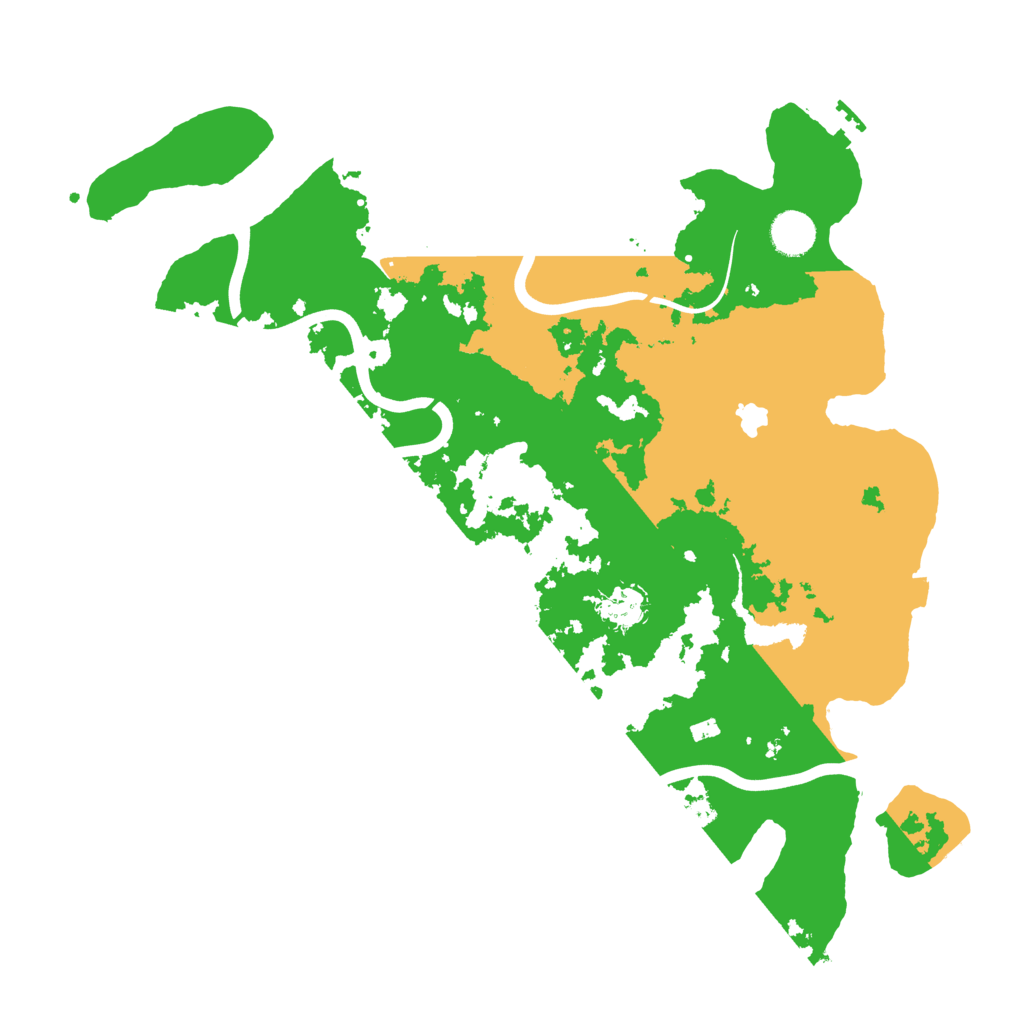 Biome Rust Map: Procedural Map, Size: 4000, Seed: 1661