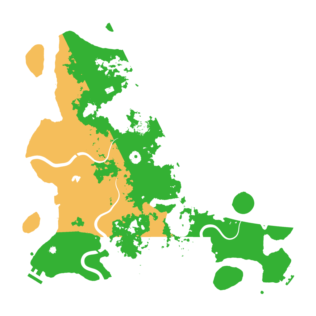 Biome Rust Map: Procedural Map, Size: 4000, Seed: 1654197055