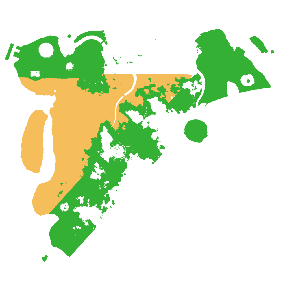 Biome Rust Map: Procedural Map, Size: 3500, Seed: 1981146133