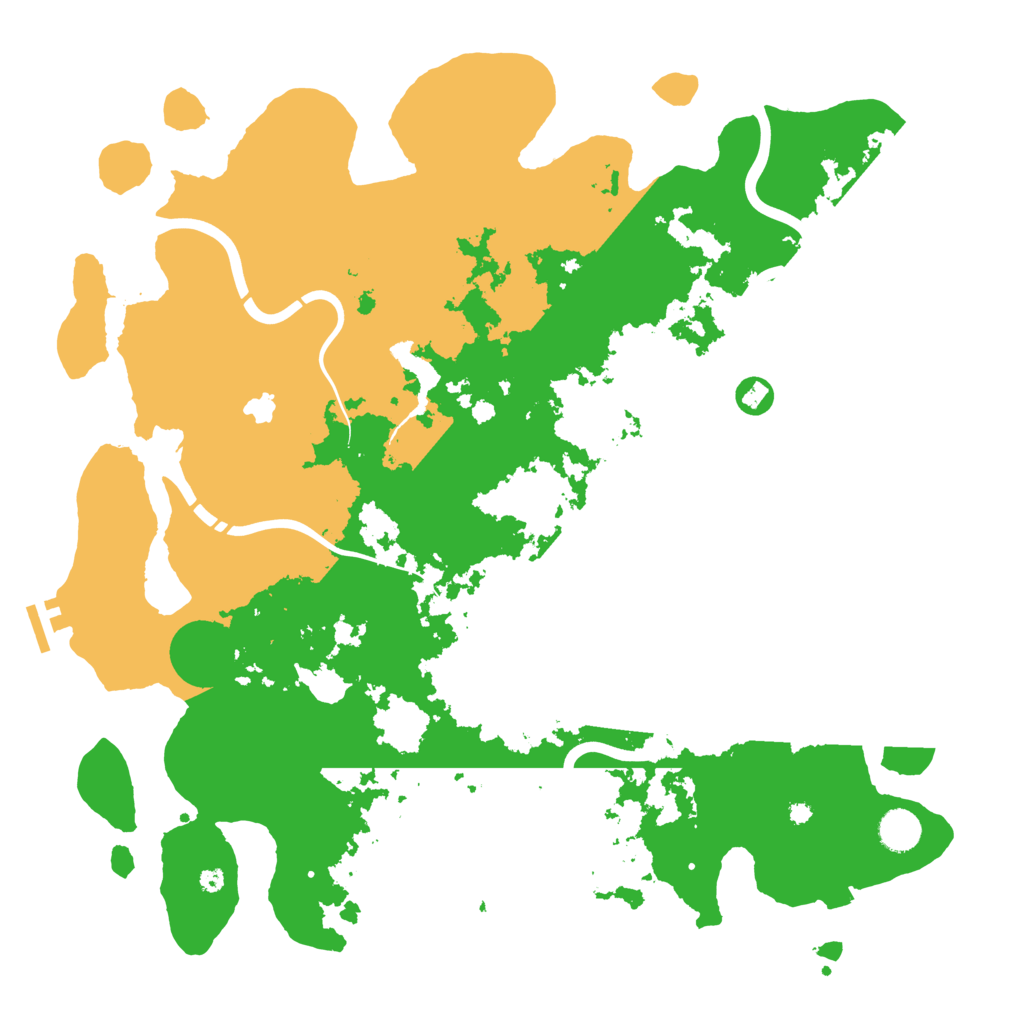 Biome Rust Map: Procedural Map, Size: 4250, Seed: 1889033454