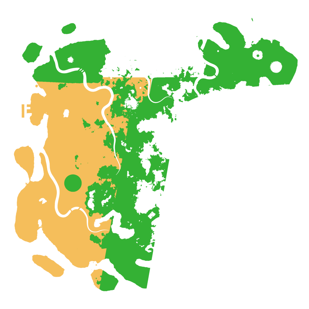 Biome Rust Map: Procedural Map, Size: 4700, Seed: 650116026