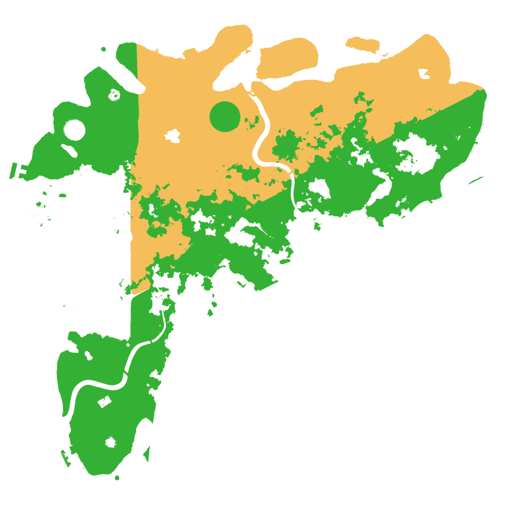Biome Rust Map: Procedural Map, Size: 4500, Seed: 1015935265