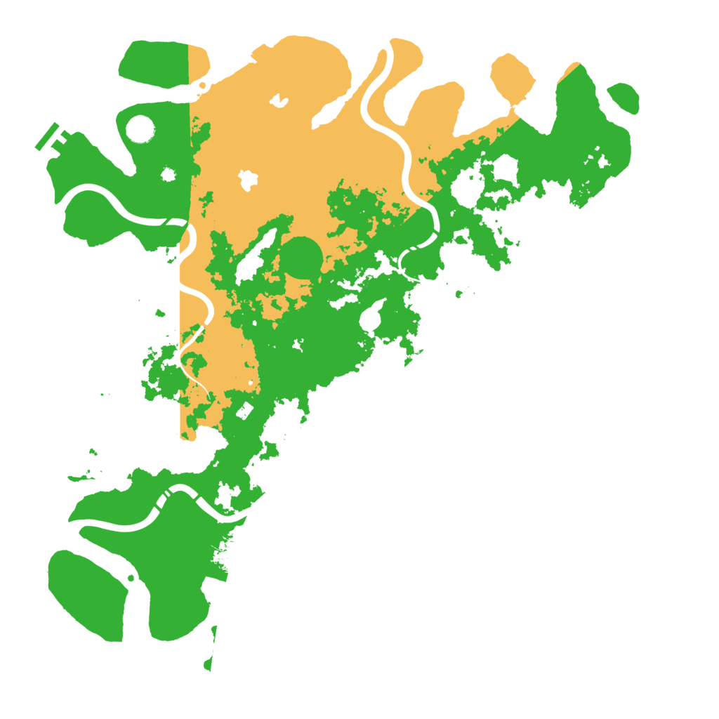 Biome Rust Map: Procedural Map, Size: 4500, Seed: 220174944