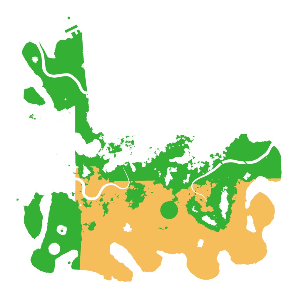Biome Rust Map: Procedural Map, Size: 4500, Seed: 635111786