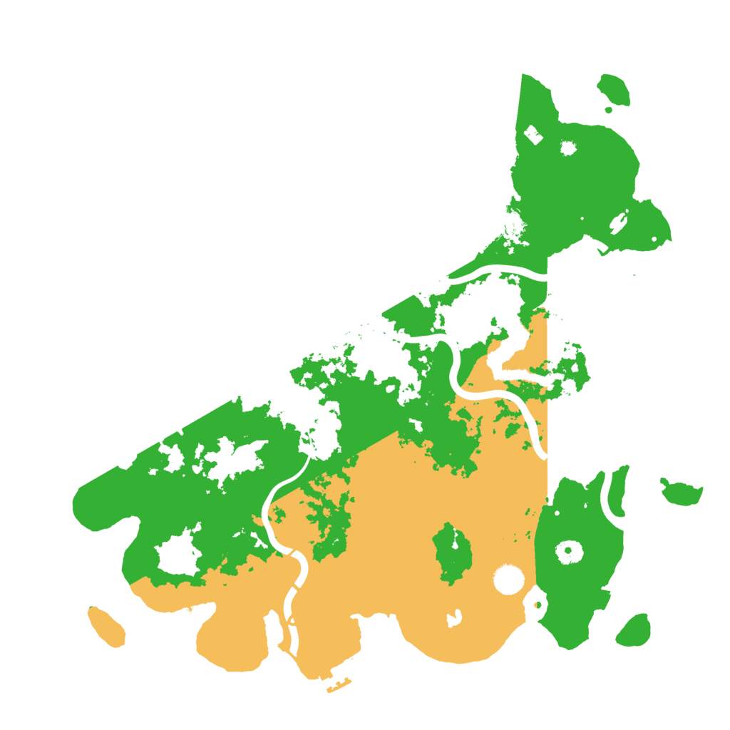 Biome Rust Map: Procedural Map, Size: 4250, Seed: 691480191