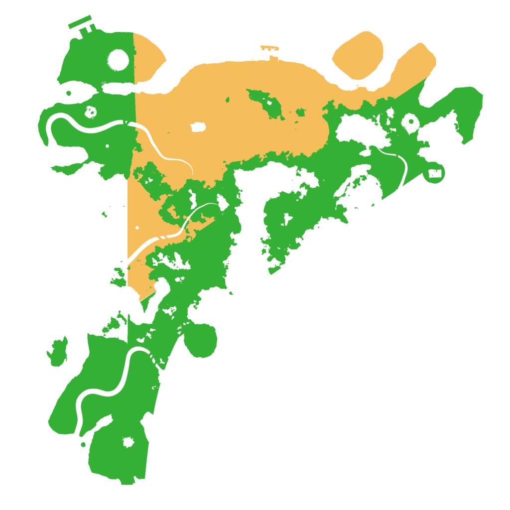 Biome Rust Map: Procedural Map, Size: 4250, Seed: 300003849