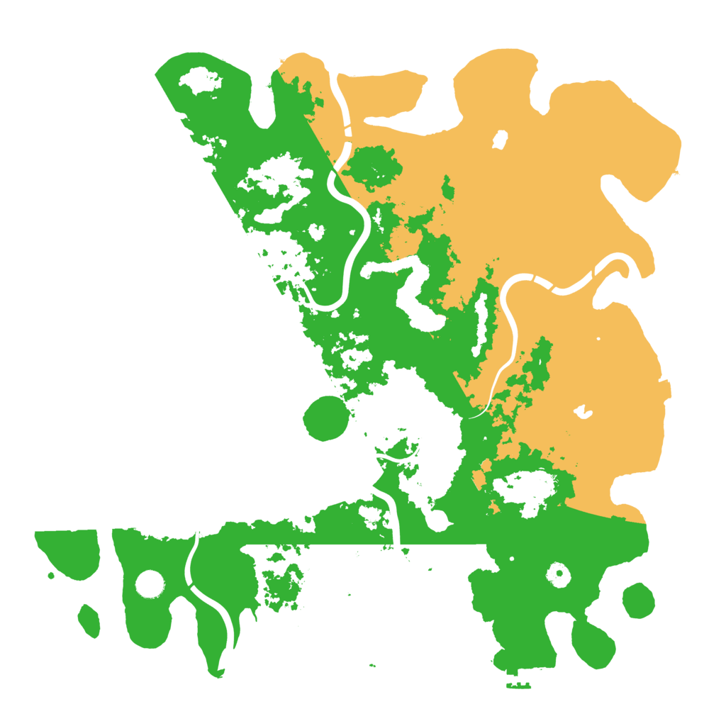Biome Rust Map: Procedural Map, Size: 4500, Seed: 1522450409