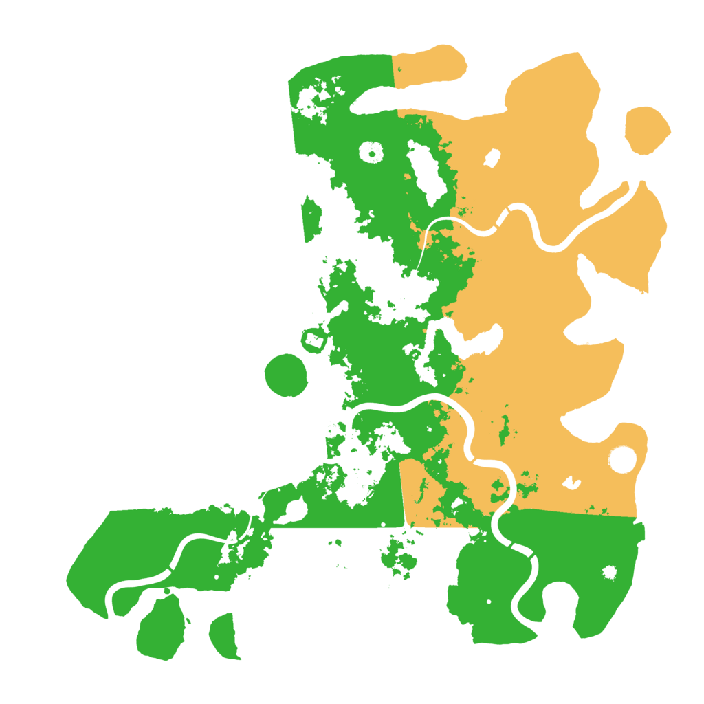 Biome Rust Map: Procedural Map, Size: 4500, Seed: 12962169