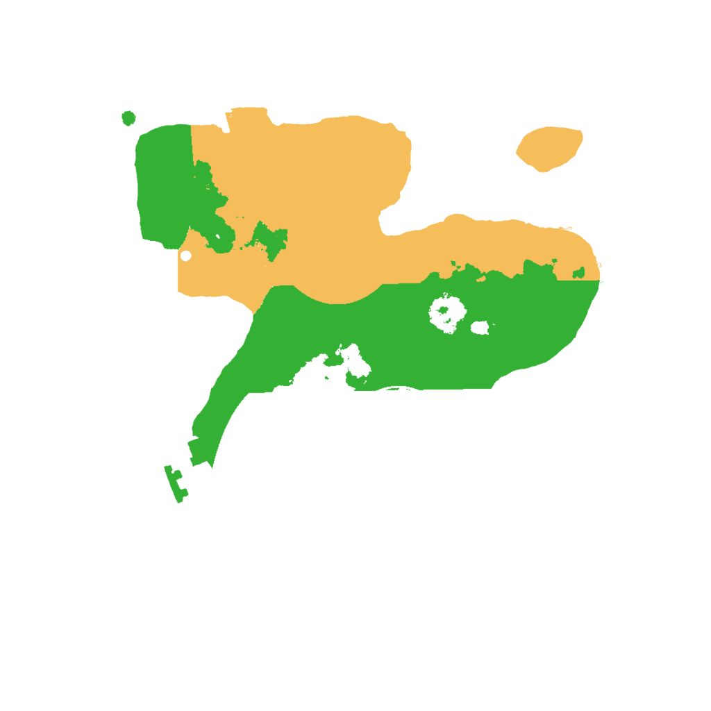 Biome Rust Map: Procedural Map, Size: 2000, Seed: 3473475