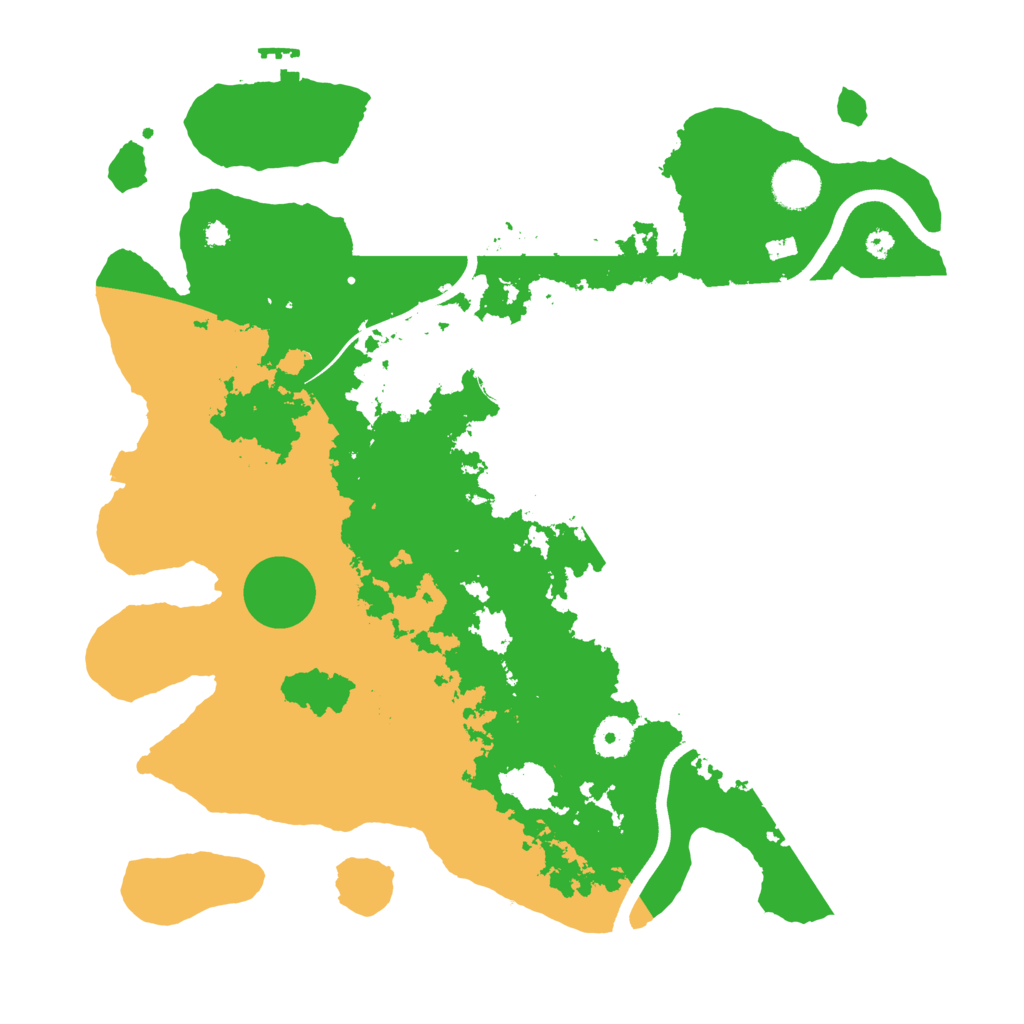 Biome Rust Map: Procedural Map, Size: 3750, Seed: 792043460