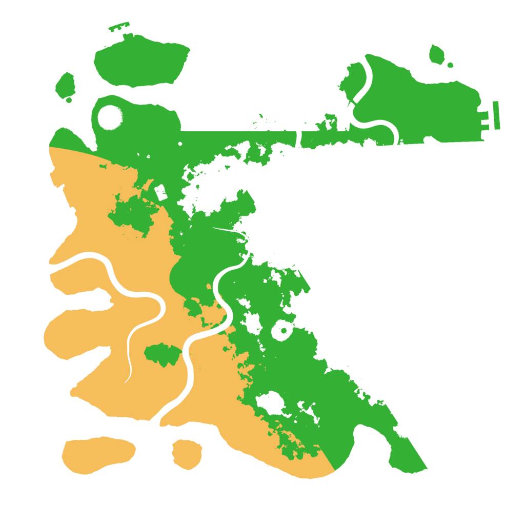Biome Rust Map: Procedural Map, Size: 3750, Seed: 792043460