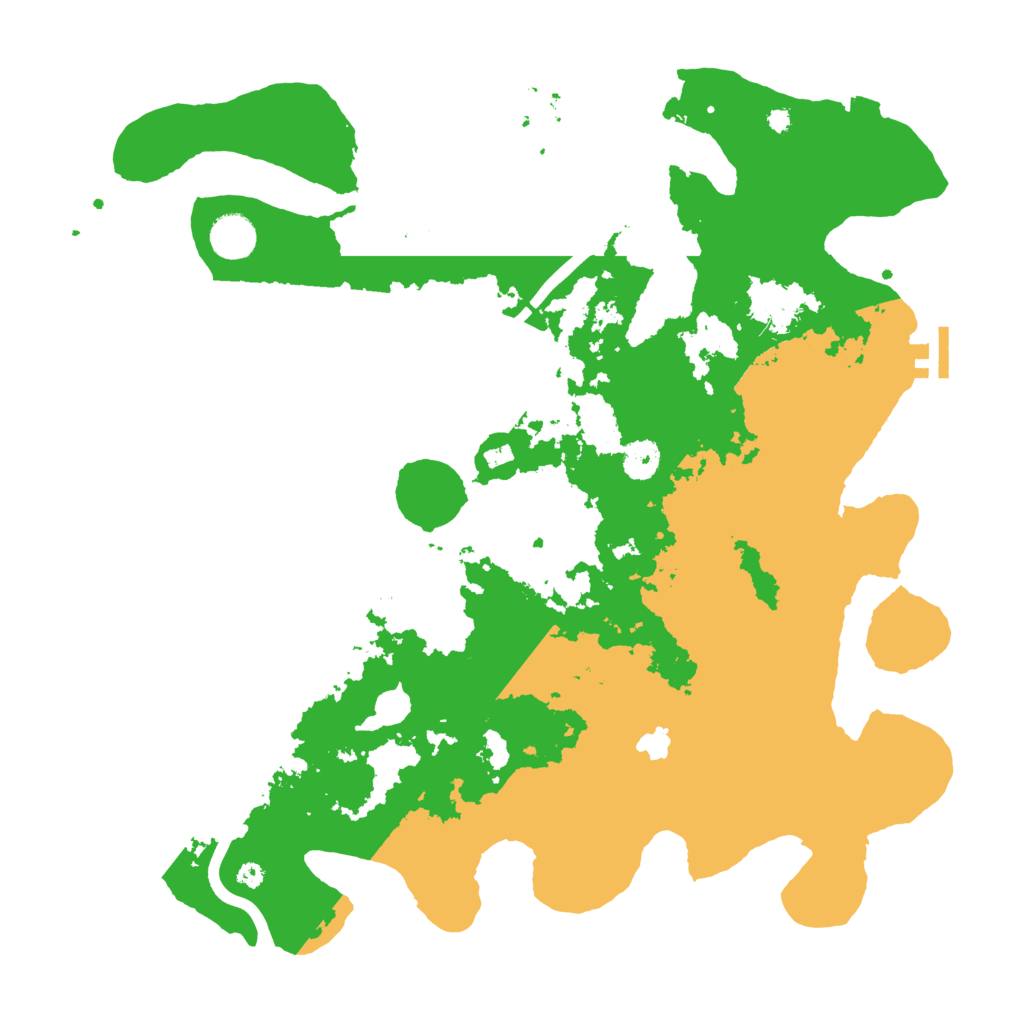 Biome Rust Map: Procedural Map, Size: 4000, Seed: 255808186