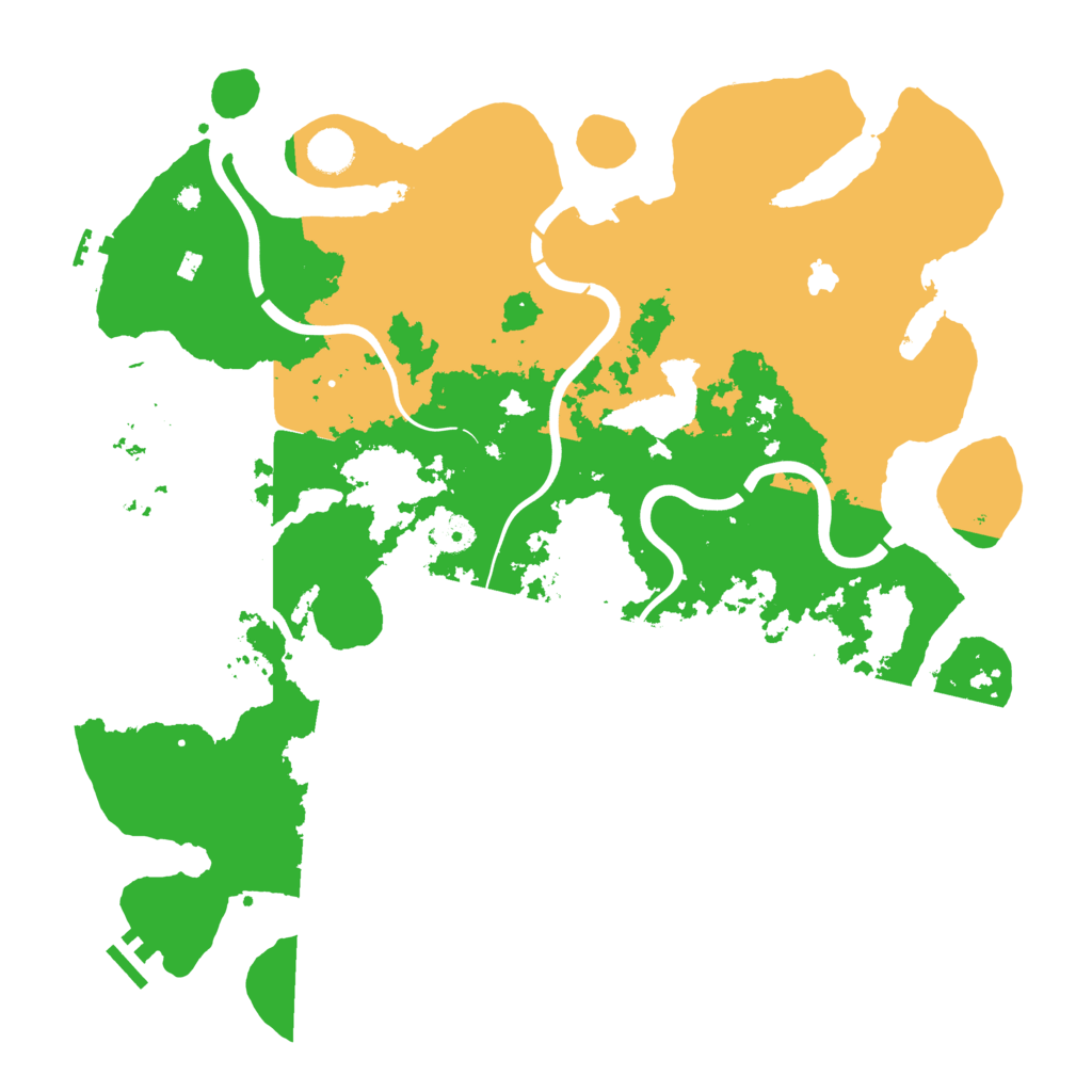 Biome Rust Map: Procedural Map, Size: 4250, Seed: 2112925396