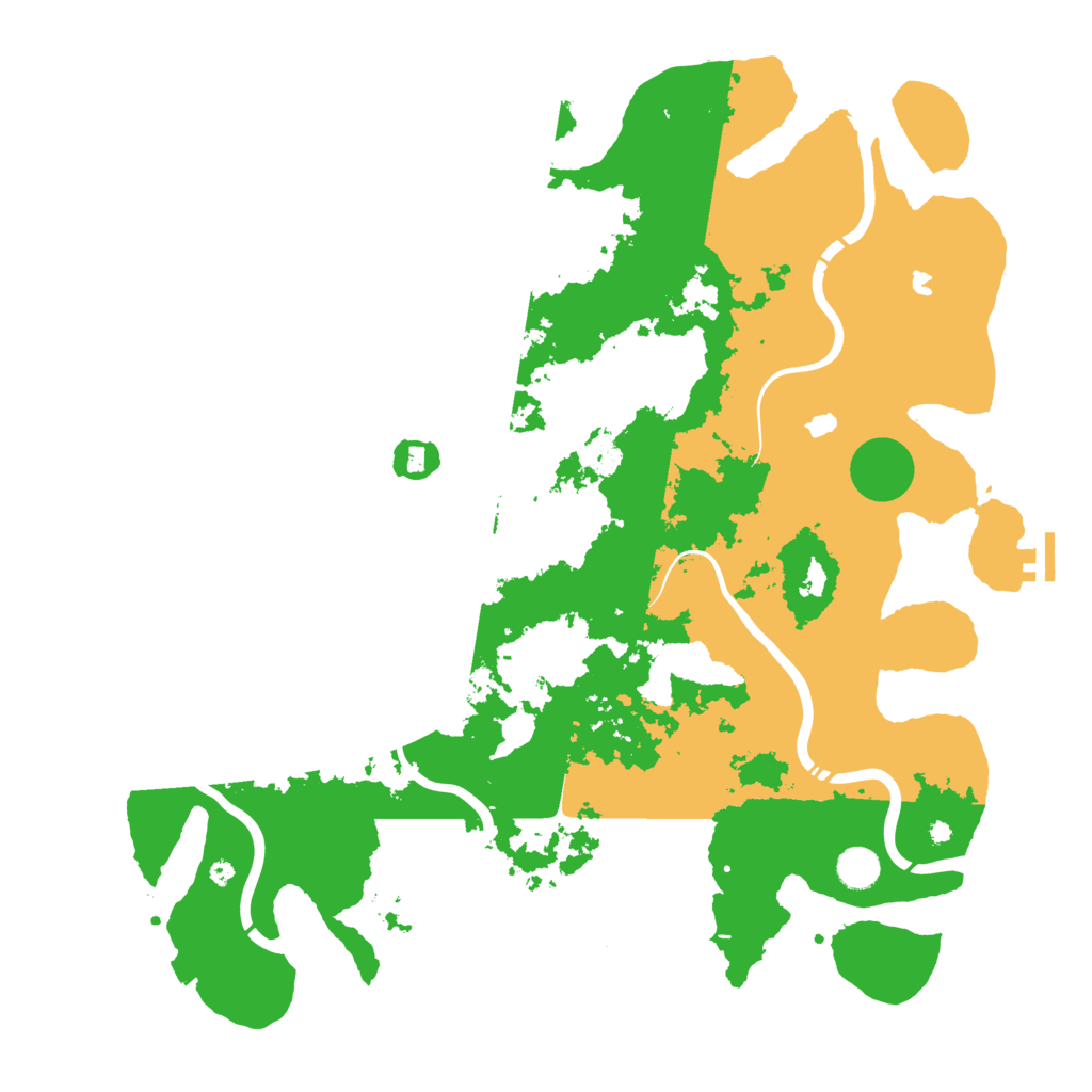 Biome Rust Map: Procedural Map, Size: 4500, Seed: 301920060