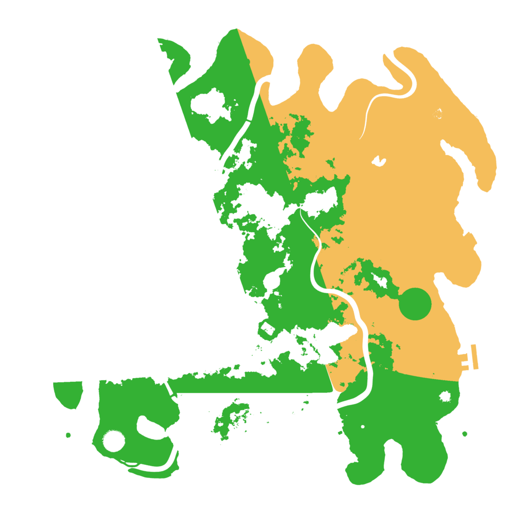 Biome Rust Map: Procedural Map, Size: 4250, Seed: 680901557