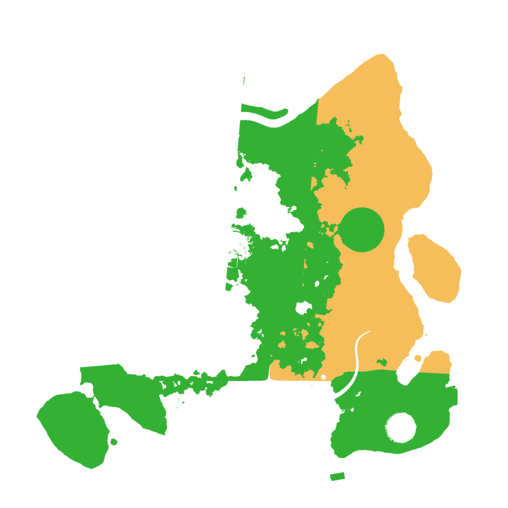 Biome Rust Map: Procedural Map, Size: 3000, Seed: 2910756