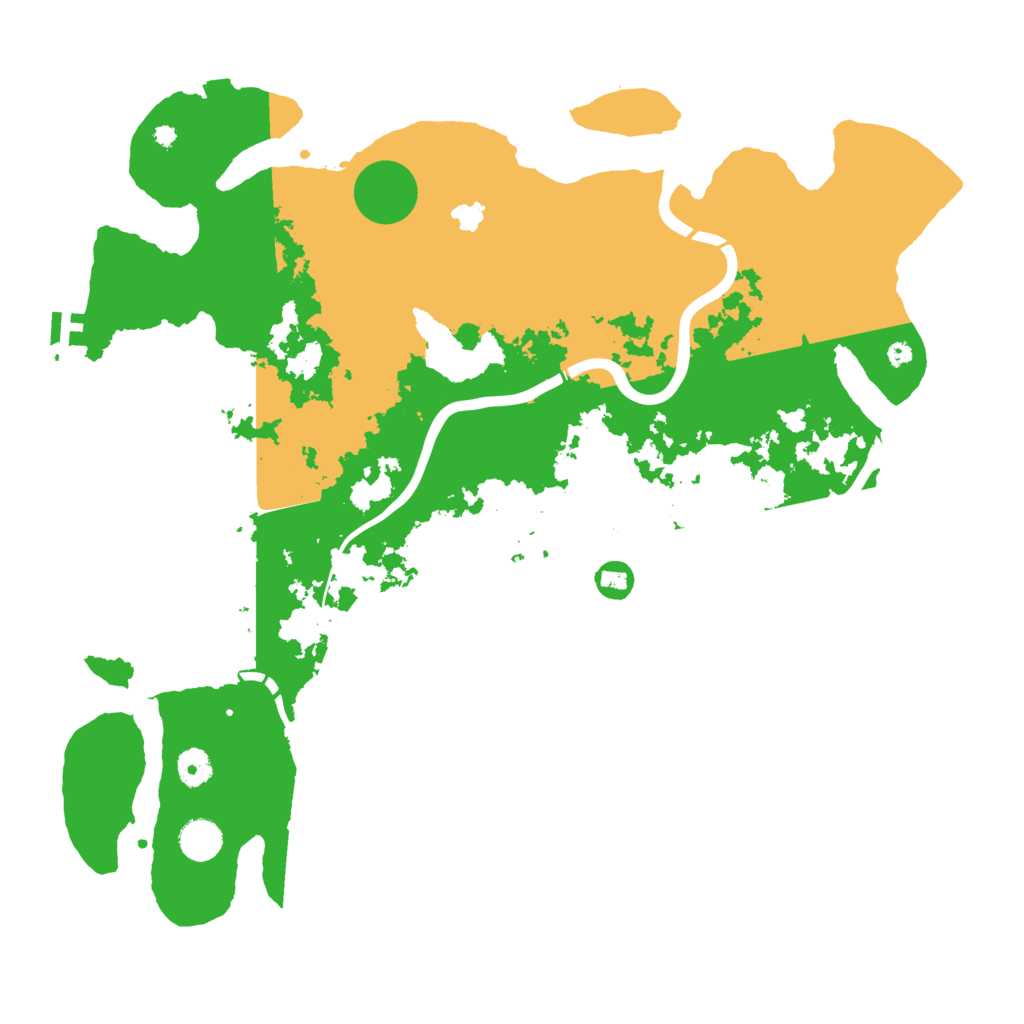 Biome Rust Map: Procedural Map, Size: 4250, Seed: 1367973291