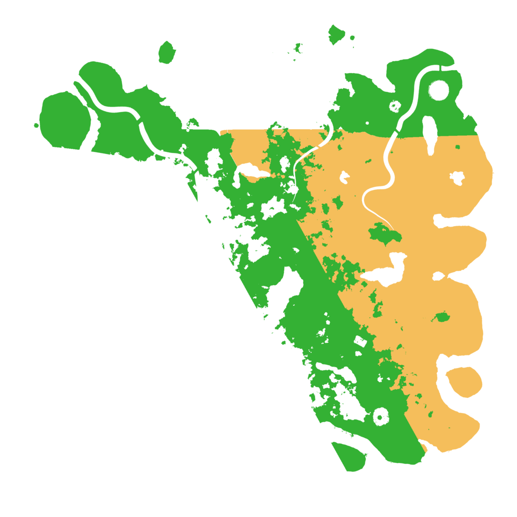 Biome Rust Map: Procedural Map, Size: 4500, Seed: 1560230955