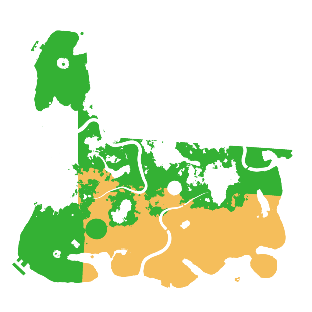 Biome Rust Map: Procedural Map, Size: 4000, Seed: 532789923