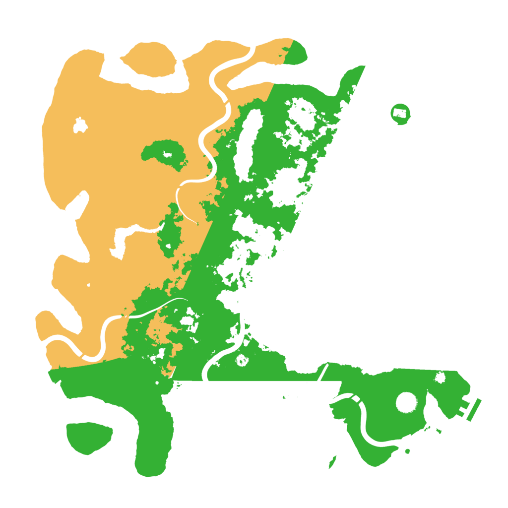 Biome Rust Map: Procedural Map, Size: 4250, Seed: 91534769
