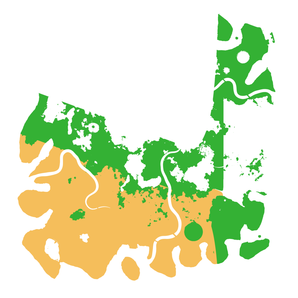 Biome Rust Map: Procedural Map, Size: 4250, Seed: 82107269