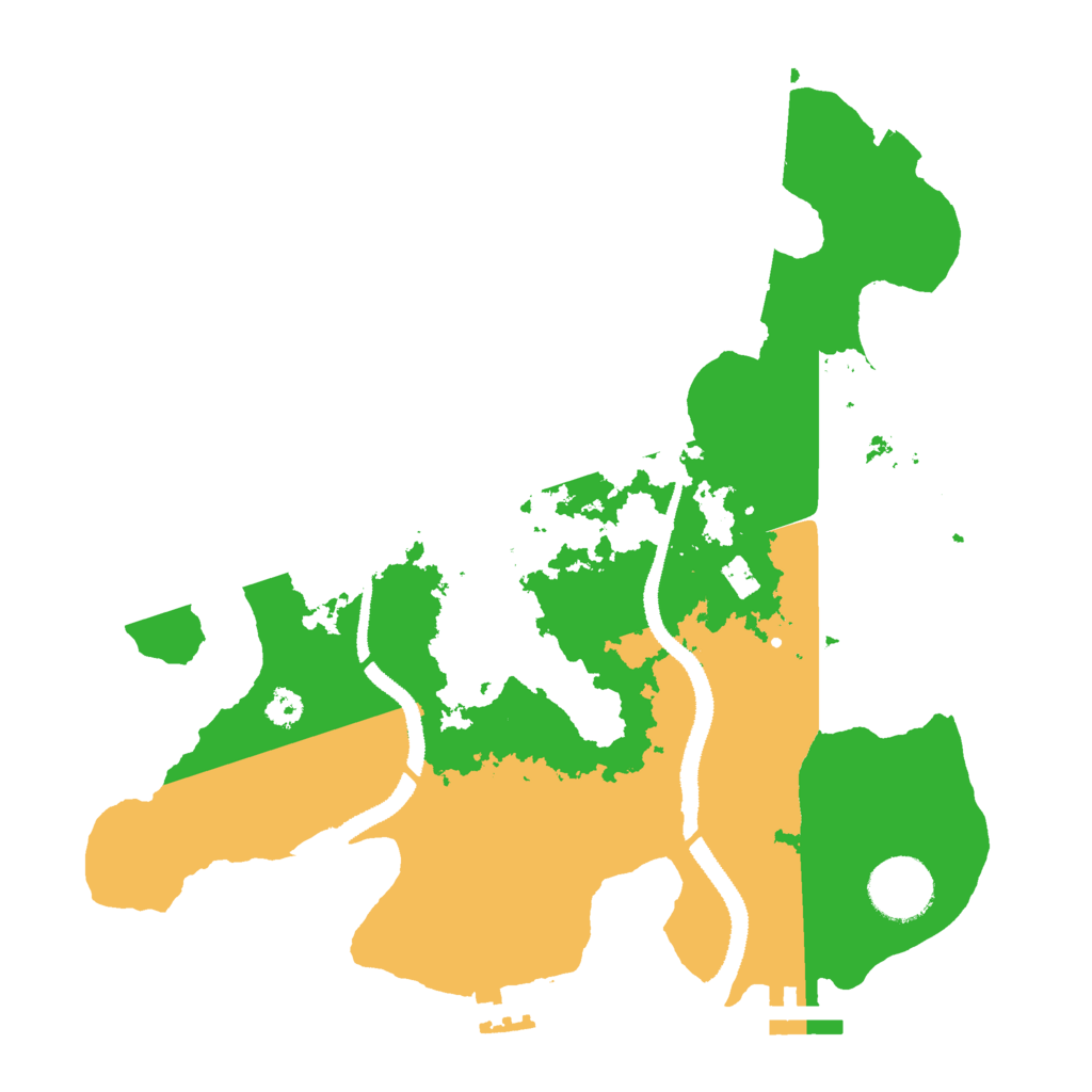 Biome Rust Map: Procedural Map, Size: 3000, Seed: 724231165