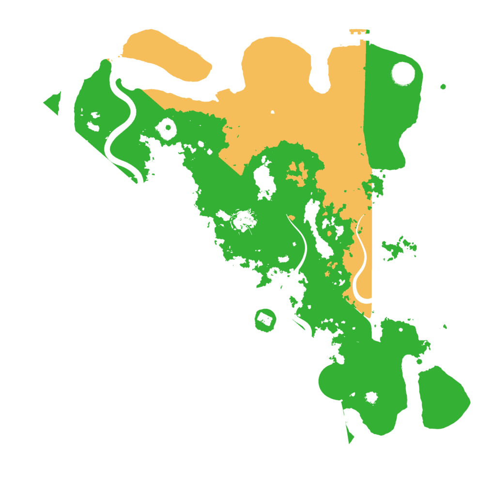 Biome Rust Map: Procedural Map, Size: 3750, Seed: 44955058