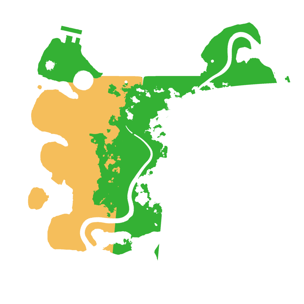 Biome Rust Map: Procedural Map, Size: 2900, Seed: 933384143