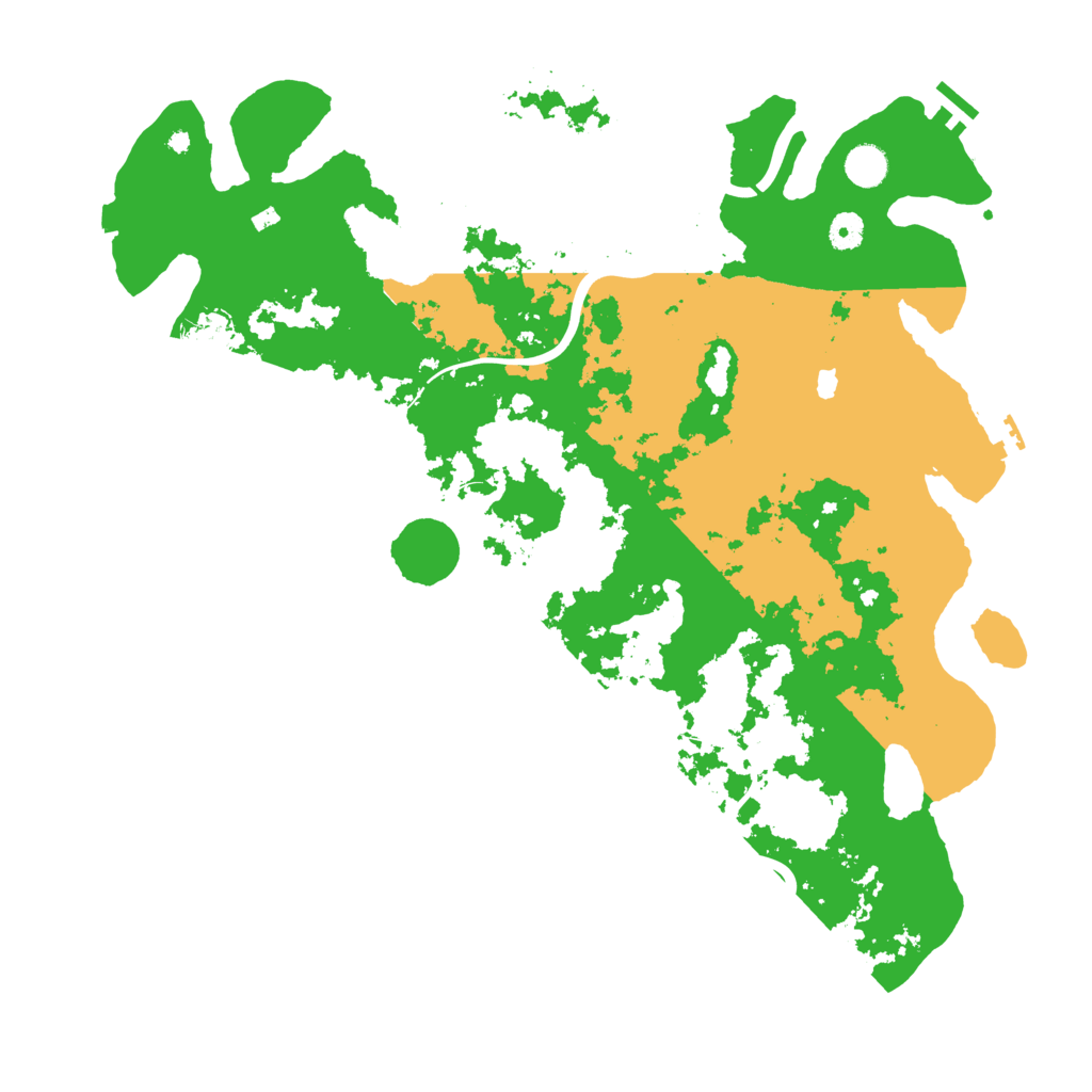 Biome Rust Map: Procedural Map, Size: 4500, Seed: 1604085247