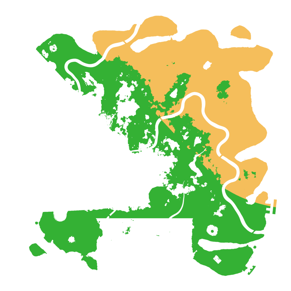 Biome Rust Map: Procedural Map, Size: 4000, Seed: 580739799