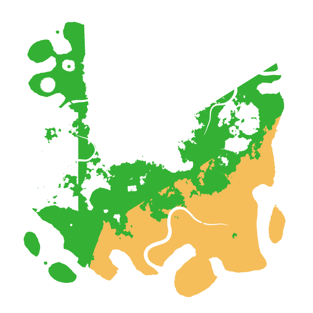 Biome Rust Map: Procedural Map, Size: 3750, Seed: 1544479263