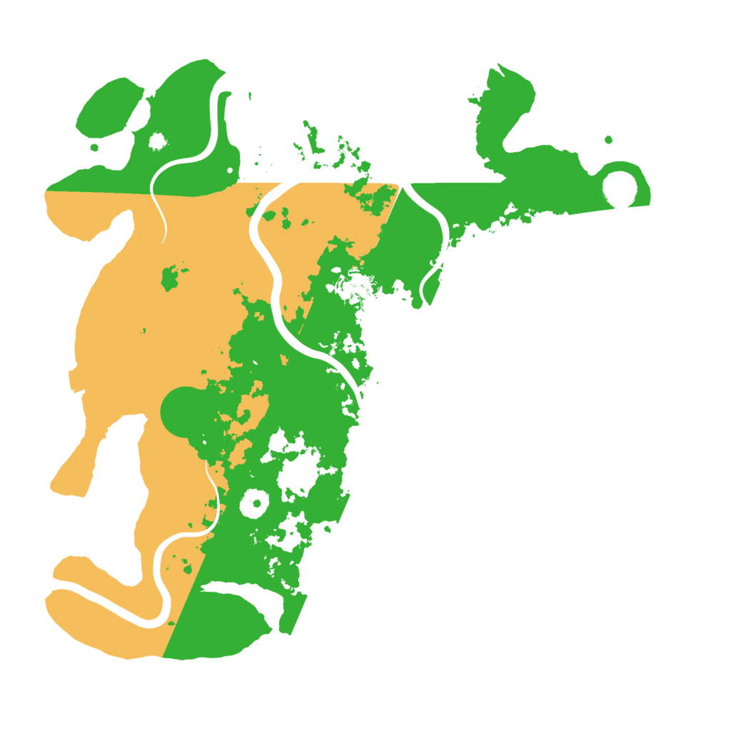 Biome Rust Map: Procedural Map, Size: 3750, Seed: 1418657880