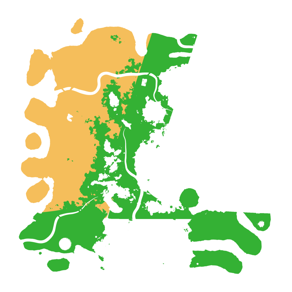 Biome Rust Map: Procedural Map, Size: 4250, Seed: 687991786