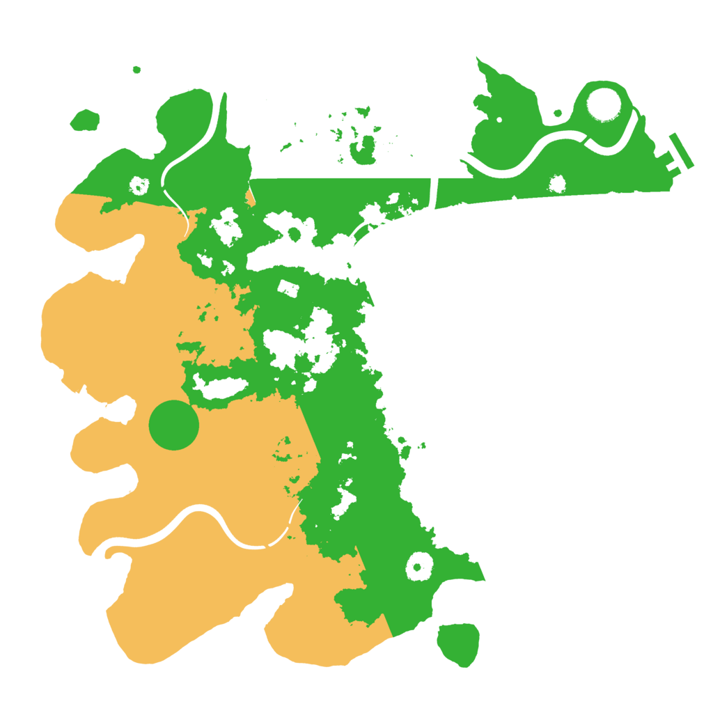Biome Rust Map: Procedural Map, Size: 3750, Seed: 828860865