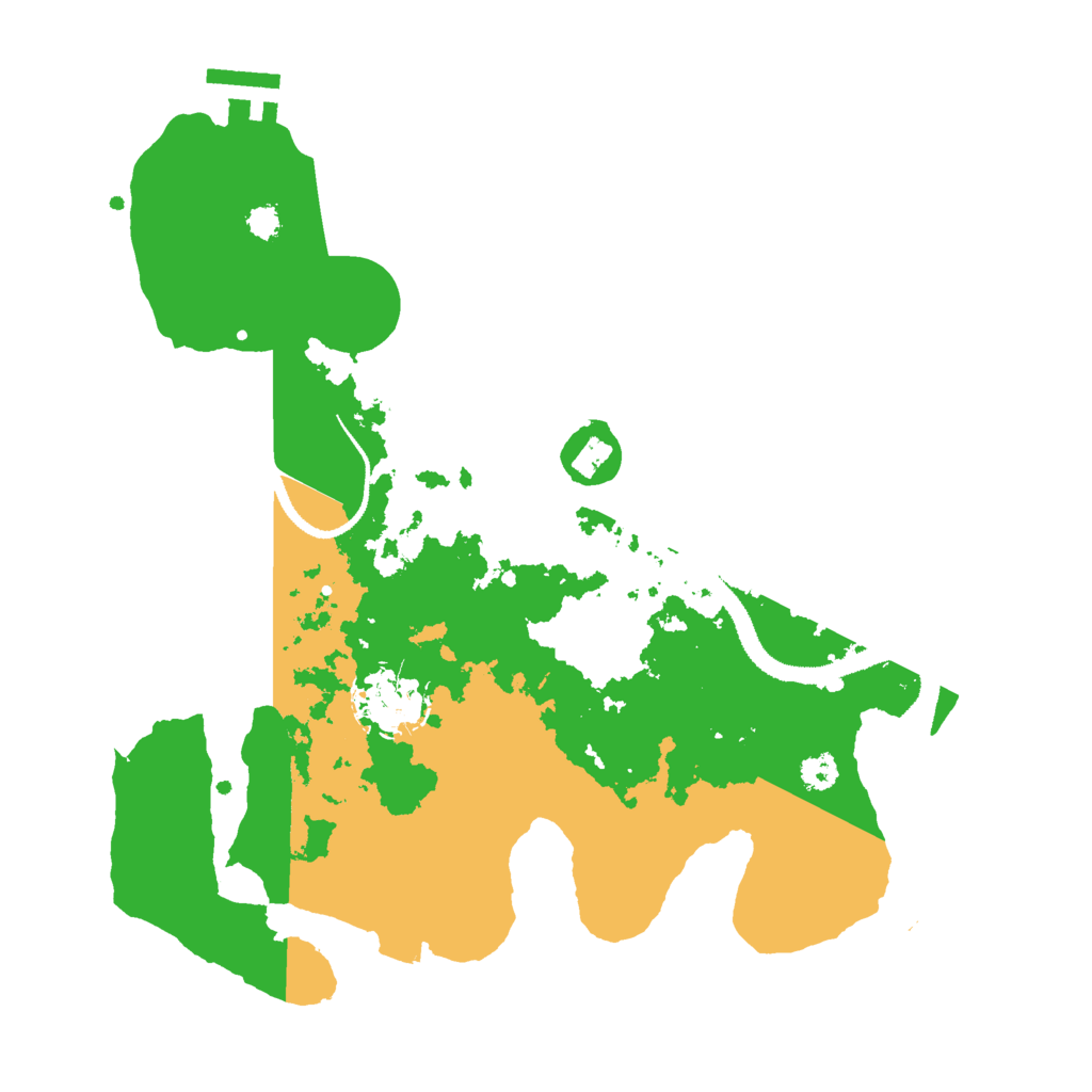 Biome Rust Map: Procedural Map, Size: 3000, Seed: 211264270