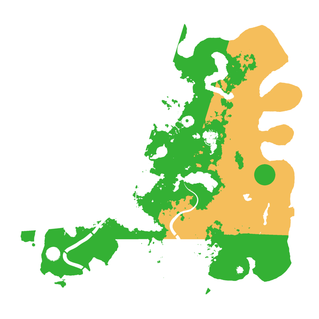 Biome Rust Map: Procedural Map, Size: 4000, Seed: 276633439