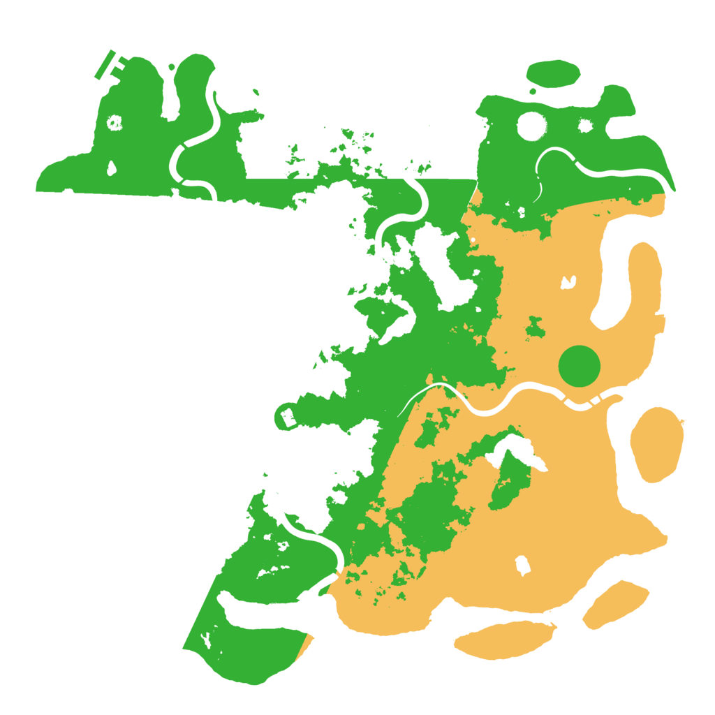 Biome Rust Map: Procedural Map, Size: 4500, Seed: 1683399568