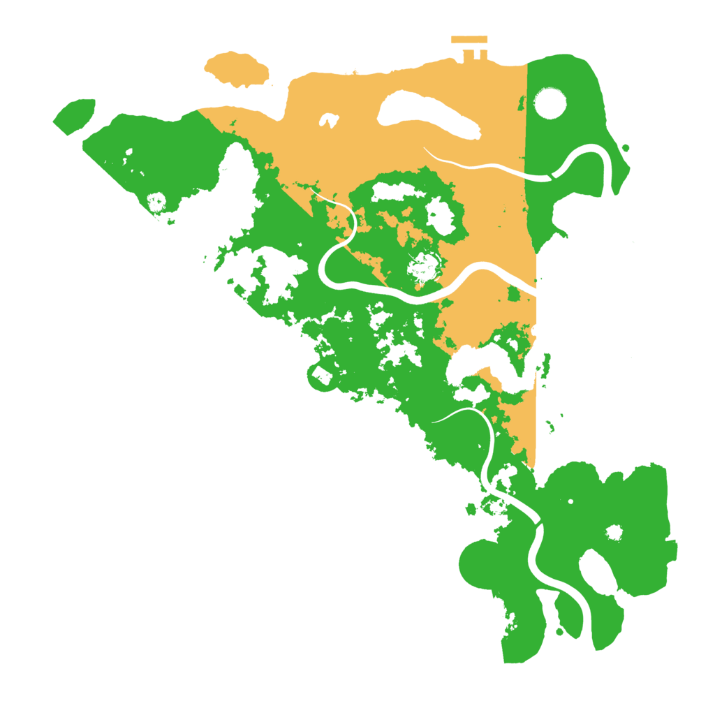 Biome Rust Map: Procedural Map, Size: 4000, Seed: 18812