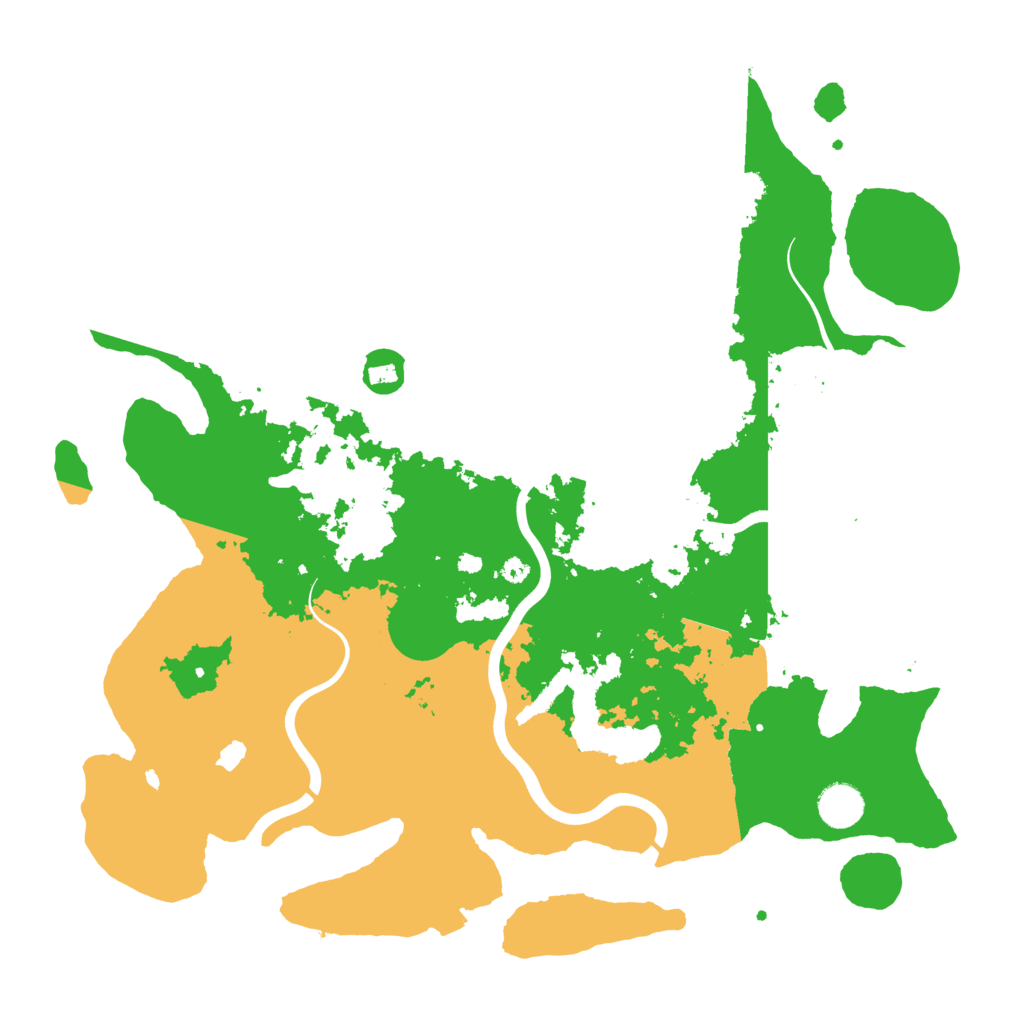 Biome Rust Map: Procedural Map, Size: 4000, Seed: 517003143